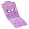12 Piece Manicure and Pedicure Nail Clipper Set Kit for Women and Men (Purple 11.5 * 10cm) view 4