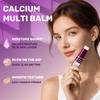 3pcs Calcium Volume Multi Balm,Calcium Multi Balm,Wrinkle Core StickKorean Collagen Moisturing Stick, Anti-aging, Hydrating, Almond & Vitamin E for Lip Balm Eye Cream Neck view 2