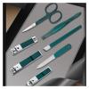 Nail Care Kit with Clippers and Pliers for Manicure and Pedicure Home Use (Green 15.6 * 9.5CM) view 3