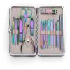18 Piece Nail Clippers Kit Color Changing Manicure Set Nail Care Tools () view 1