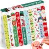 52PCS Christmas Nail Files Bulk Gifts Set for Women, Holiday Emery Boards for Fingernail Care Xmas Gift for Adults, Employee, Coworkers, Friends Stocking Stuffers Goodie Bags Birthday Party Favors view 1