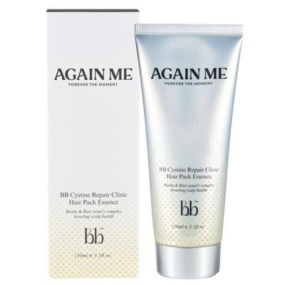Again me Korean Hair Pack Essence - Nourishing Hair essence for Dry, Frizzy, and Damaged Hair|Lightweight Smoothing Essence|Frizz Control and Volumizing|Silicone, Sulfate, Paraben Free 5.07 Fl oz