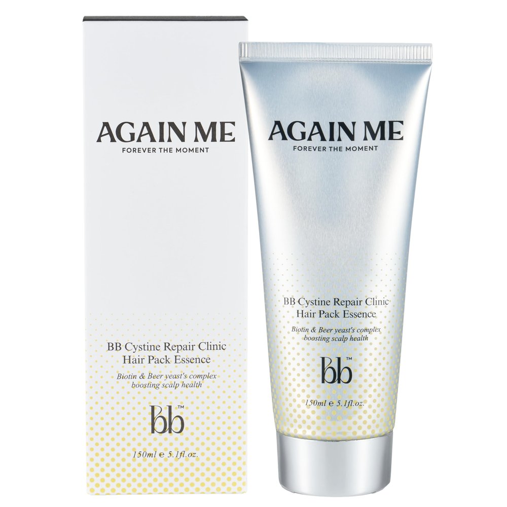 Again me Korean Hair Pack Essence - Nourishing Hair essence for Dry, Frizzy, and Damaged Hair|Lightweight Smoothing Essence|Frizz Control and Volumizing|Silicone, Sulfate, Paraben Free 5.07 Fl oz