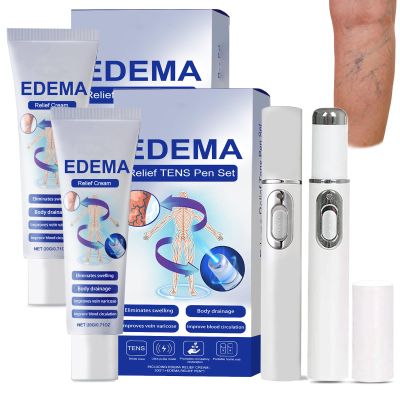 2 Pack Varicose Veins Treatment for Legs,Varicose Veins Blue Light Therapy Set Fast Soothe Blood Circulation Natural Formula Smooth Skin