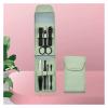 7 Piece Portable Nail Clipper Set Home Beauty Manicure Kit with Manicure Tools (Green 11 * 6.7CM) view 3