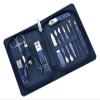 Manicure Kit Nail Clippers 12 Piece Set Manicure Tools (Blue 20 * 15 * 4cm) view 3