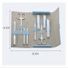10 Piece Stainless Steel Nail Clippers Set Manicure Kit Nail Care Tools () view 2
