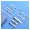 10 Piece Stainless Steel Nail Clippers Set Manicure Kit Nail Care Tools () view 4