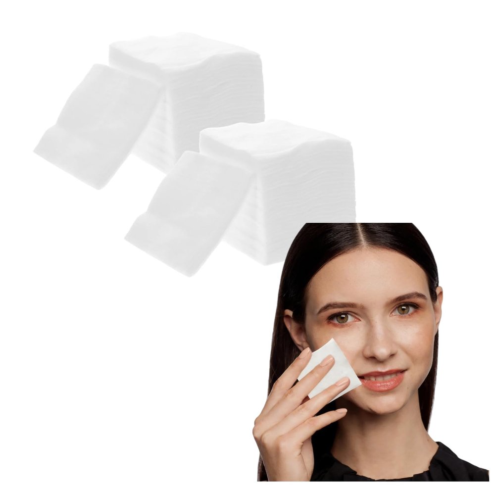 FOMIYES 1 Pack Soft Cotton Pads for face Makeup Removal Lint-Free Design Thick for Sensitive Skin Facial Cleansing Toner Application and Beauty Care 250g