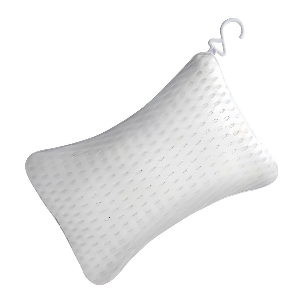 Bath Pillows for Tub, Quick-Drying Materials, 30x20cm, Home Spa Pillows, Head and Neck Support Cup Headrest, Lightweight and Portable Design, for Women Men