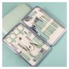 Nail Care Kit Manicure Set with Nail Clippers and Grooming Tools (Green 15.5 * 10.5 * 1.5cm) view 2