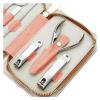7 Piece Stainless Steel Nail Care Set with Travel Case Manicure and Grooming Tools Nail Clippers Kit (Gray 1set) view 4
