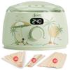Ajoura Digital Wax Warmer Kit - 10-Min Quick Heat Hair Removal System with Precision Temp Control, Includes 30 Wax Sticks for Women Men, Home Salon Use(Light Green) view 1