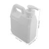 ETHZZLE Heavy-Duty Refillable Pump Bottle for Shampoo and Shower Gel Plastic Storage Jug with Leakproof Dispenser Easy-Clean Family-Sized Liquid Container for Bathroom Toiletries view 2