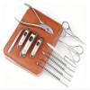 Nail Care Kit Stainless Steel Manicure and Pedicure Tools Set for Home and Travel (Orange 15.7 * 12.2cm) view 1