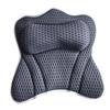COOLHIYA Ergonomic Bathtub Pillow with Suction Cups Lightweight Neck and Head Spa Cushion for Tub Spa Travel Compact and Breathable Bath Pillow for Comfortable Support view 1