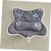 COOLHIYA Ergonomic Bathtub Pillow with Suction Cups Lightweight Neck and Head Spa Cushion for Tub Spa Travel Compact and Breathable Bath Pillow for Comfortable Support view 3