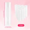 10 PCS Empty Lip Balm Tubes, 5g Fully Clear Plastic Lip Balm Containers, Twist-up Rotatable Tubes Lip Gloss Balm Containers for DIY Homemade Lipstick, Chapstick, Solid Perfume and Gift Making view 2