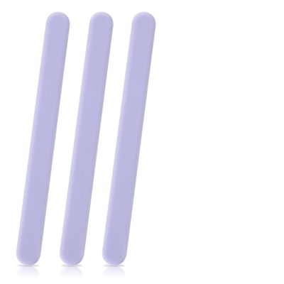 RAQEHO 3 Reusable Silicone Wax Spatula - Non-stick Wax Applicator Stir Sticks for Face Arm Hair Removal Waxing Accessories Removal Products Esthetician Supplies Professional For Home Beauty Salon Use.