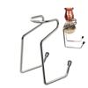 COOLHIYA Alloy Shaving Brush Rack Mini Brush Stand for Safety Razor Storage Bathroom Accessory Space-saving Design view 4