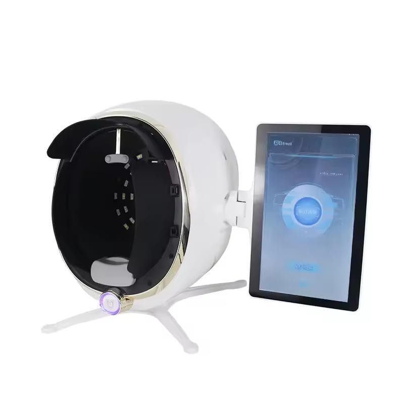 3D Skin Scanner Care Facial Analyzer Monitor Machine Magic Mirror Portable Testing English Detector