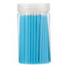 ETHZZLE 100pcs Disposable Lipstick Brush Lip Gloss Applicator Tools Blue Plastic Lip Brush for Travel Professional Makeup Use Safe Material Easy to Clean view 1
