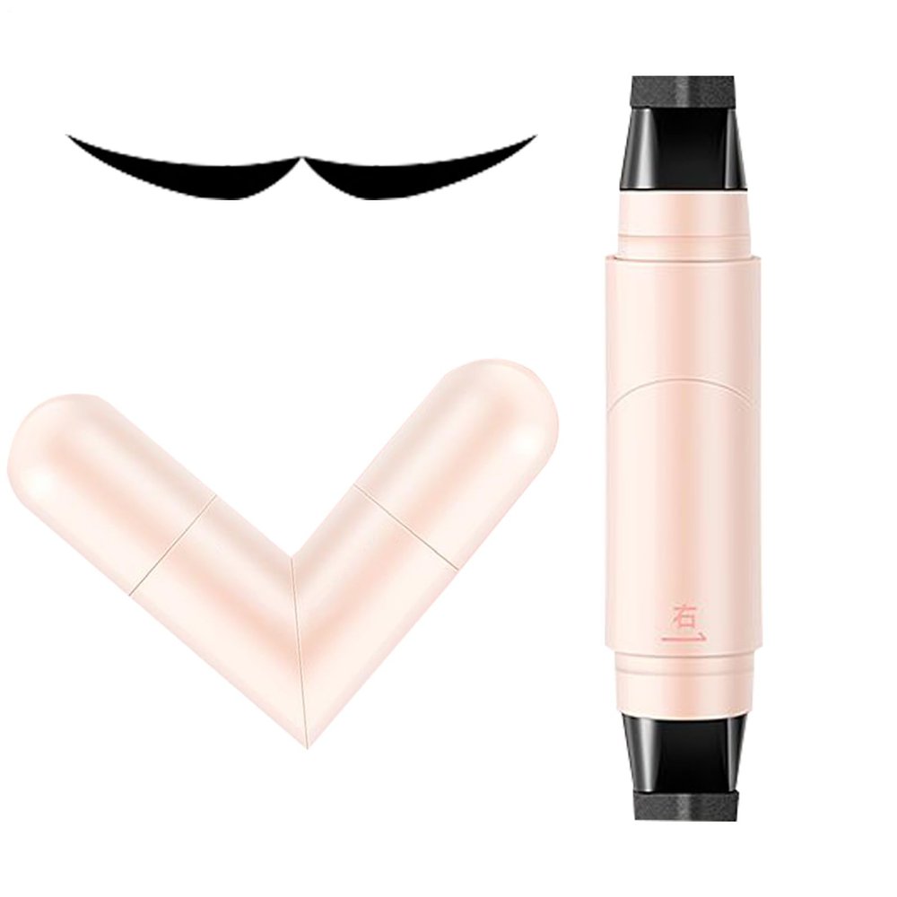 2 Pack Winged Eyesliner Stamps, Foldable Double Ended Eyesliner Stencil for Beginners, Waterproof & Smudgeproof Cat Eyes Stamp Eye liner for Womens Quick Makeup