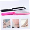 COOLHIYA 3pcs Pedicure Tool Double-Sided Stainless Steel Foot File and Pink Sandpaper Grinding Boards for Women Callus Removal Exfoliating Hard Skin Foot Care at Home and Professional Use view 4
