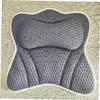 ETHZZLE Ergonomic Bathtub Head Pillow with Suction Cups for Neck Support Spa Tub Neck Pillow Breathable Quick-Dry for Relaxation and Massage view 3