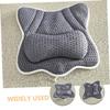 ETHZZLE Ergonomic Bathtub Head Pillow with Suction Cups for Neck Support Spa Tub Neck Pillow Breathable Quick-Dry for Relaxation and Massage view 4