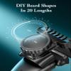 Body Hair Trimmer for Men - 6.0 Upgraded Electric Beard Trimmer, Mens Body Shaver with LED Light Travel Case view 4