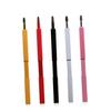 COOLHIYA Retractable Lip Brush with Premium Nylon Bristles Portable Makeup Tool for Precise Lip Application Travel-friendly Black Metal Tube Compact Design view 1