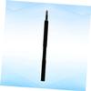 COOLHIYA Retractable Lip Brush with Premium Nylon Bristles Portable Makeup Tool for Precise Lip Application Travel-friendly Black Metal Tube Compact Design view 2