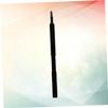 COOLHIYA Retractable Lip Brush with Premium Nylon Bristles Portable Makeup Tool for Precise Lip Application Travel-friendly Black Metal Tube Compact Design view 4