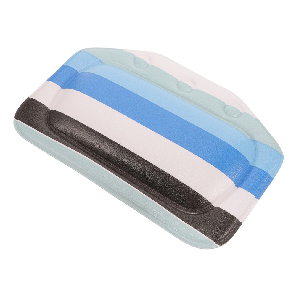 COOLHIYA PVC Bathtub Pillow with Suction Cups for Head and Neck Support Comfortable Spa Bath Cushion for Tub Relaxation Back Rest for Shower and Hot Tub Use
