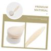 COOLHIYA Portable Facial Cleansing Brush for Women Soft Bristles Deep Cleaning and Exfoliating Face Wash Brush Gentle Massage for Blackhead Removal Compact Design for Home and Travel Use view 3
