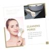 COOLHIYA Portable Facial Cleansing Brush for Women Soft Bristles Deep Cleaning and Exfoliating Face Wash Brush Gentle Massage for Blackhead Removal Compact Design for Home and Travel Use view 4