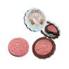 Flower Knows The Sweetie Bear Collection Silk Satin Blush,Shimmery Warm Red Brown Powder Blush for Cheeks,Buildable & Blendable Face Makeup,Soft Long-Lasting for Women & Girls,0.18 Oz(05 Bear Biscuit) view 1