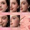 Flower Knows The Sweetie Bear Collection Silk Satin Blush,Shimmery Warm Red Brown Powder Blush for Cheeks,Buildable & Blendable Face Makeup,Soft Long-Lasting for Women & Girls,0.18 Oz(05 Bear Biscuit) view 2
