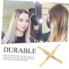 COOLHIYA 2Pcs Stainless Steel Brow Hair Tweezers with Precision Angled and Flat Tips Ergonomic Non-slip Handles for Professional and Home Eyebrow Grooming Beauty Tool for Face Hair Removal view 4
