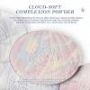 Flower Knows Shell's Jewel Collection Baked Powder,Makeup & Setting Pressed Powder Compact with Mirror and Puff,Smooth Translucent Oil-Control Pore Blurring,0.32 Oz(01 Cloudy Blue) view 4