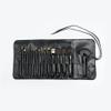 18 Makeup Brushes Wooden Handle Ebony Foundation Brush Makeup Set Brush view 2
