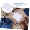 COOLHIYA Moisturizing Treatment Socks Unisex Foot Exfoliator Sock for Dry Cracked Heels Elastic Foot Care Protection White view 3