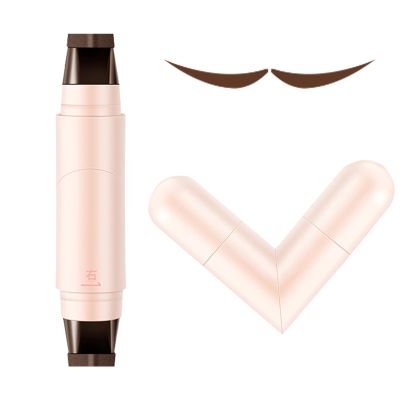 2 Pack Winged Eyesliner Stamps, Foldable Double Ended Eyesliner Stencil for Beginners, Waterproof & Smudgeproof Cat Eyes Stamp Eye liner for Womens Quick Makeup