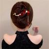 DFWZMQTG Ancient plum blossom twisted clip word female back of the plate hair grab hairpin view 3