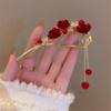 DFWZMQTG Ancient plum blossom twisted clip word female back of the plate hair grab hairpin view 4