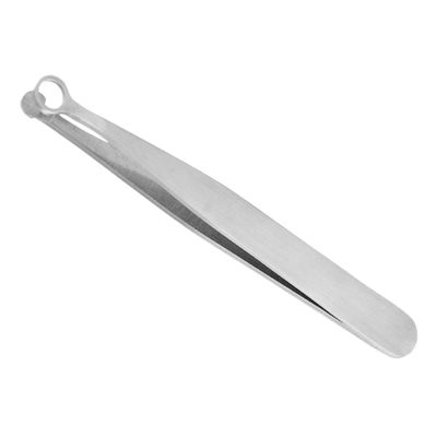 ETHZZLE Steel Nose Hair Trimmer Compact Safe Nasal Hair Remover for Men and Women Ergonomic Design Easy Carry