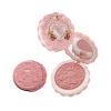 Flower Knows The Sweetie Bear Collection Silk Satin Blush,Shimmery Muted Rose Powder Blush for Cheeks,Buildable & Blendable Face Makeup,Soft Long-Lasting for Women & Girls,0.18 Oz(03 Rose Chanson) view 1