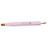 COOLHIYA Retractable Dual-end Lip Brush for Women Portable Small Lipstick Applicator and Lip Gloss Brush Versatile Makeup Tool for Concealer Eyeshadow Travel-friendly Compact Design view 1