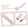 COOLHIYA Retractable Dual-end Lip Brush for Women Portable Small Lipstick Applicator and Lip Gloss Brush Versatile Makeup Tool for Concealer Eyeshadow Travel-friendly Compact Design view 3